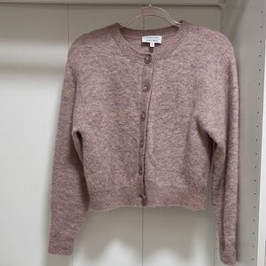 & Other Stories Mauve Cardigan Sweater